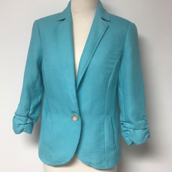 Coldwater Creek Jackets & Blazers - Teal Blazer